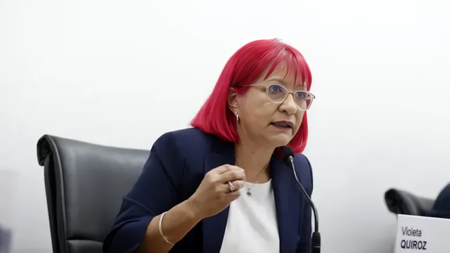 La concejala de Santa Fe Violeta Quiroz, referente de Mesas de Trabajo.