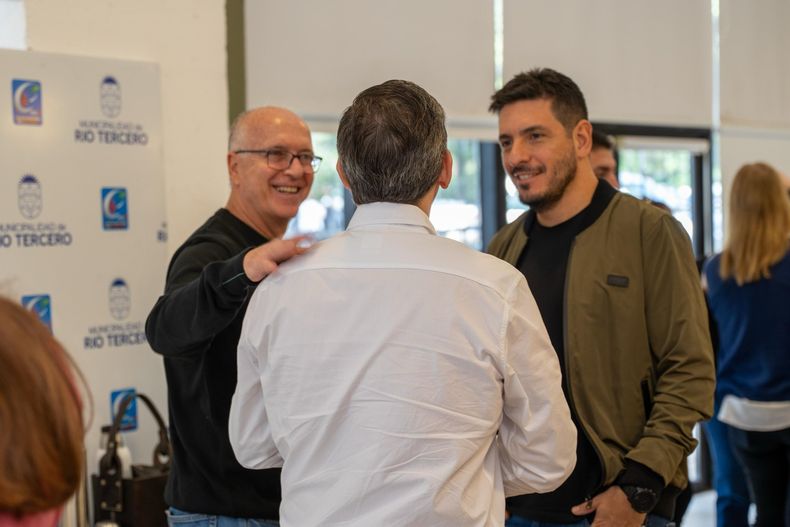 Rubén Dagum (Almafuerte) y Marcos Ferrer (Río Tercero)