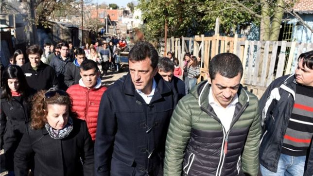 massa paso por quilmes para apuntalar a queijeiro