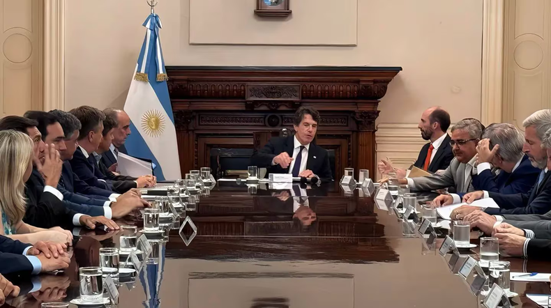 Nicolás Posse, el funcionario del gobierno encargado de negociar con los gobernadores.