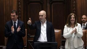 Con un discurso corto y frío, Larreta buscó fortalecer su imagen de hacedor