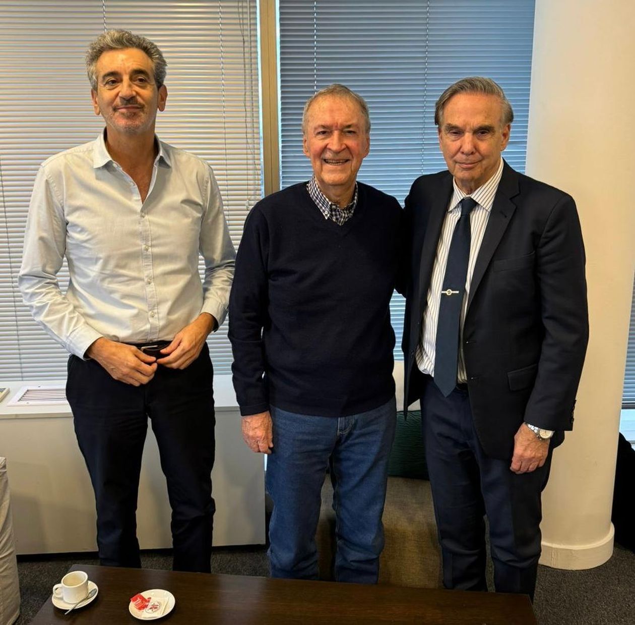 Florencio Randazzo, Juan Schiaretti y Miguel Ángel Pichetto.