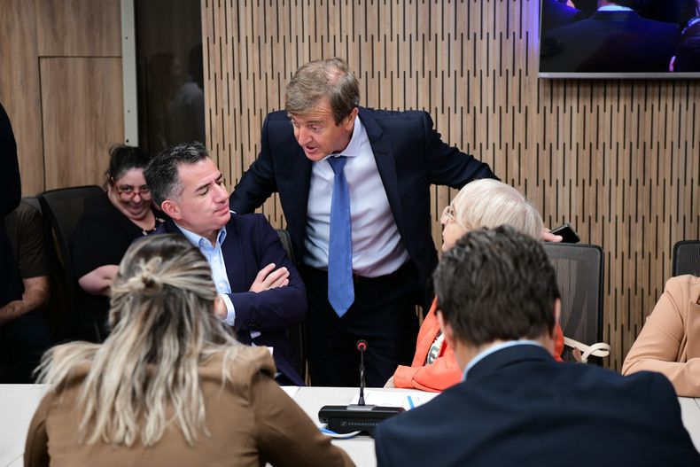 Aníbal Tortoriello en la Cámara de Diputados. 