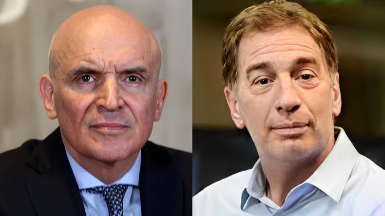José Luis Espert y Diego Santilli, de La Libertad Avanza