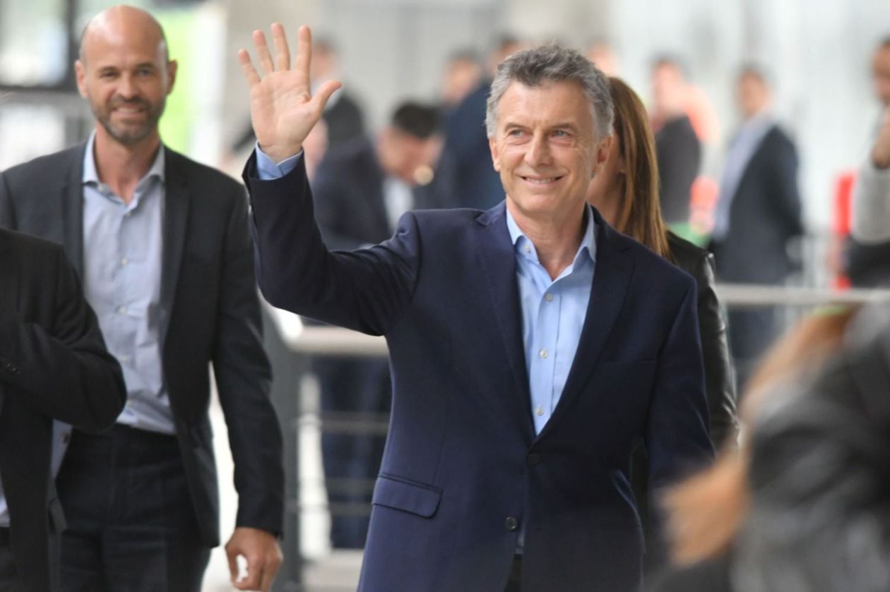 Macri, inaugurando obras