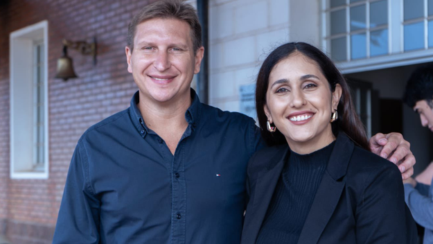 Sebastián Macías y Paula Franco, encabezan la lista de candidatos del rovirismo en Misiones.