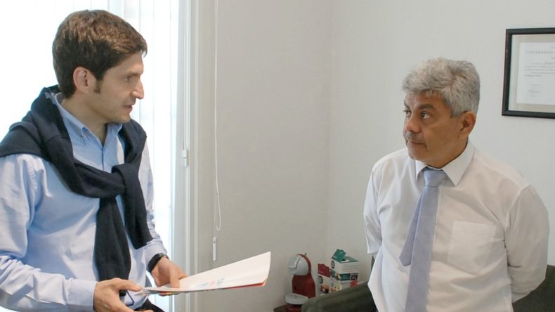 Años atras. Cuando el actual gobernador era ministro de Seguridad y Baclini fiscal regional de Rosario. 