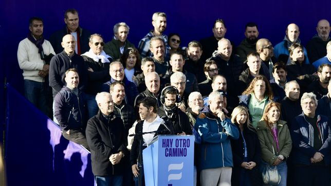 Axel Kicillof lanza el MDF en La Plata.