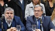 José Mayans y Germán Martínez, jefes del peronismo en el Congreso. José Mayans y Germán Martínez, jefes del peronismo en el Congreso.