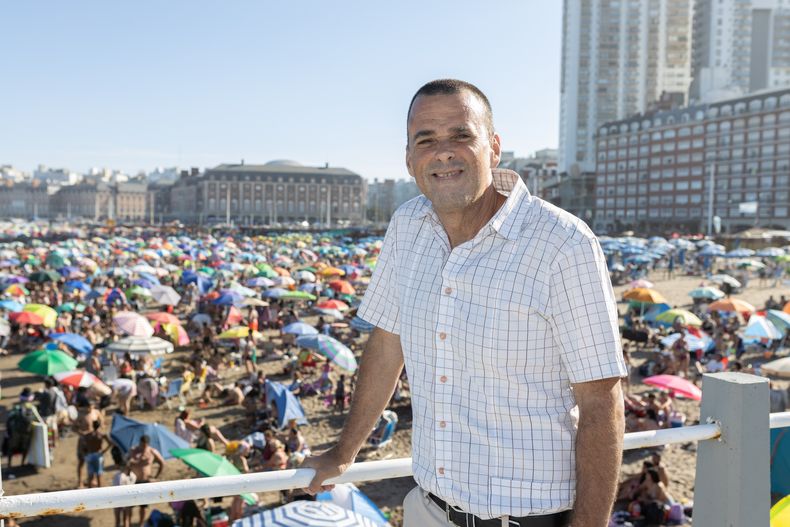 Daniel Menéndez, en Mar del Plata.