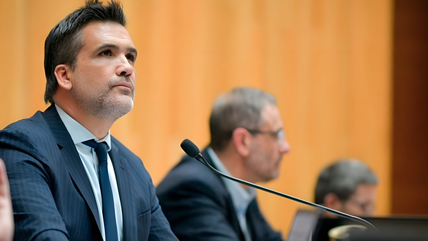 Facundo Torres Lima, jefe de bloque de Hacemos Unidos por Córdoba.