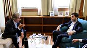 &nbsp;Juan Bautista Mahiques recibió al gobernador de Chubut, Ignacio Torres.