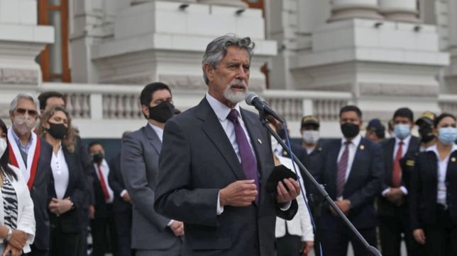 ahora, sagasti: el moderado para sacar a peru de la normalidad de la crisis