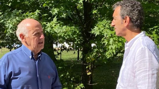 locos por el medio: lavagna salio a mostrar su romance con randazzo