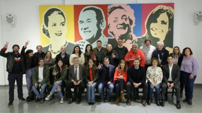 el pj porteno muestra unidad y deja de lado tensiones (por ahora)