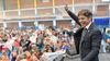 el sprint final de kicillof: maraton todoterreno con arenga por la participacion