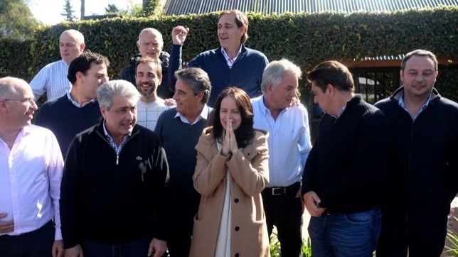 tregua en el pro bonaerense en la antesala de la cumbre que presidira macri