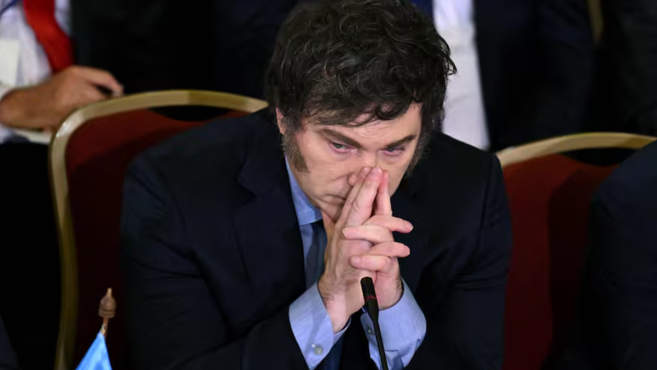 Se desploma la imagen de Javier Milei