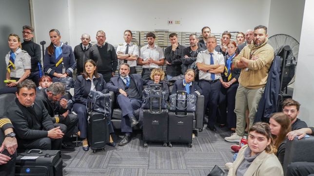 Gremios aeronáuticos, en pie de guerra contra Javier Milei (Prensa Aeronavegantes)