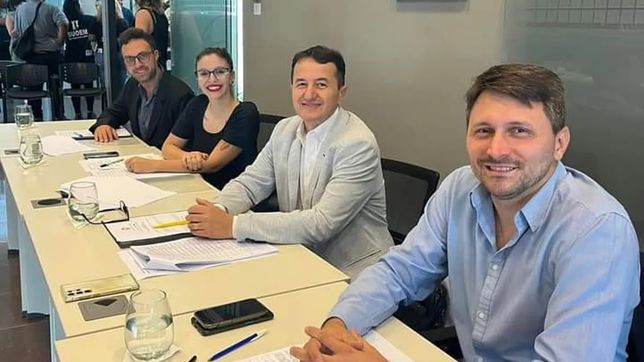 Marco Puricelli y ediles de la oposición en San Francisco