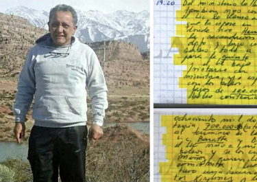 Oscar Centeno y un fragmento de los cuadernos k.&nbsp;