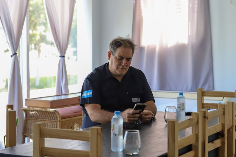 Javier Alonso, ministro de Seguridad.