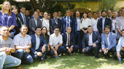 Intendentes e intendentas con el gobernador de Neuquén, Rolando Figueroa, vuelven a reunirse.