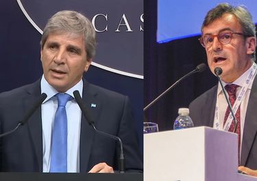 Toto Caputo y Martín Rappallini, titular de la UIA