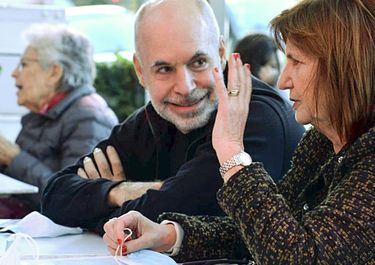 Horacio Rodríguez Larreta y Patricia Bullrich