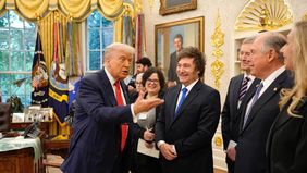 Javier Milei, en Estados Unidos.