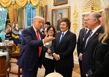 Javier Milei, en Estados Unidos.