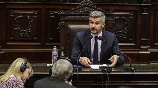 marcos pena defendio el presupuesto: ?tiene coherencia y los valores correctos?
