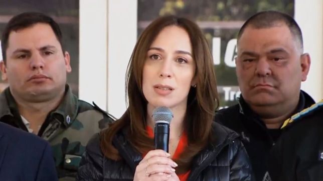 en la matanza y sin magario, vidal anuncio reforma policial y respaldo a ritondo