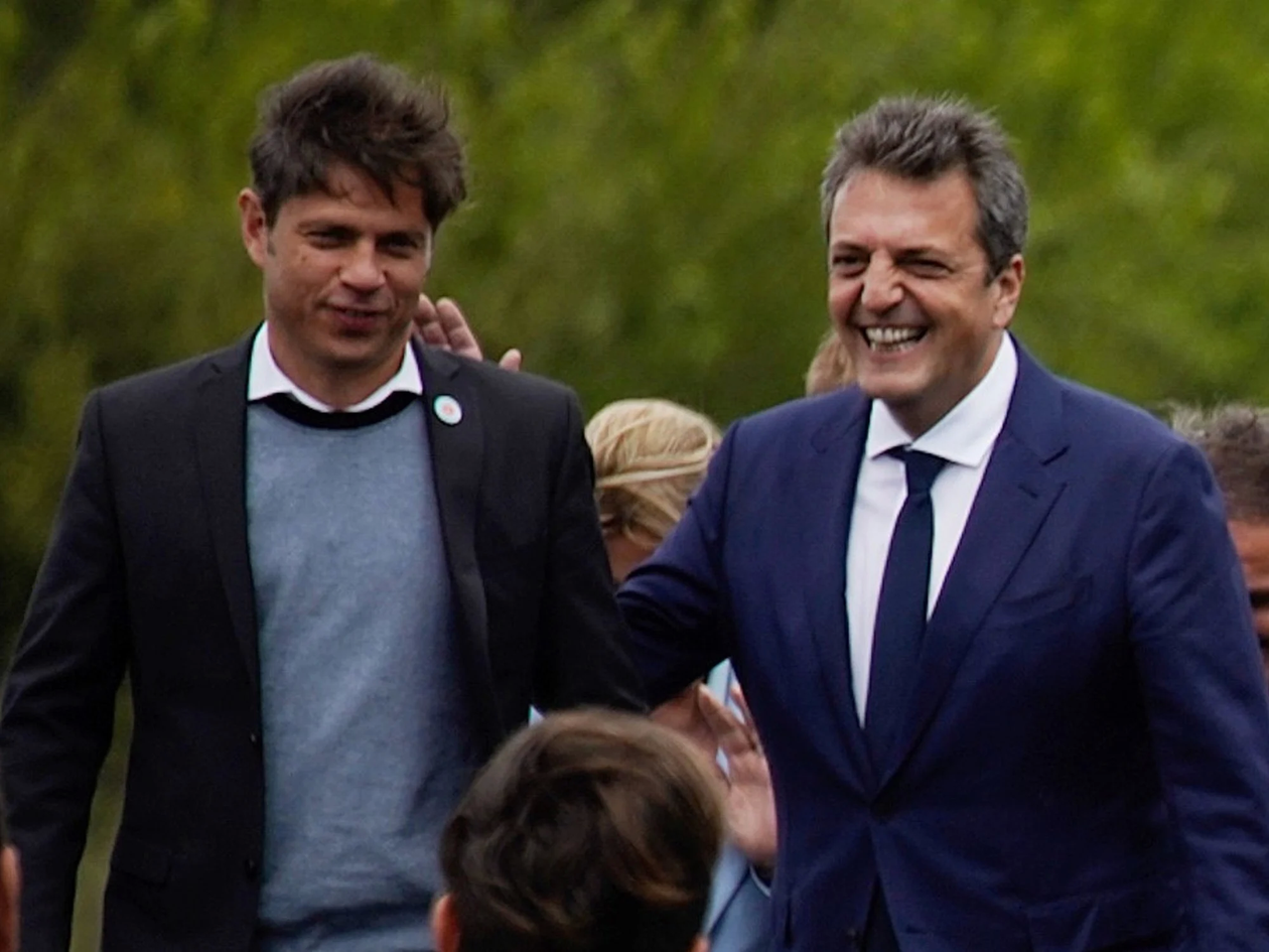 Axel Kicillof y Sergio Massa&nbsp;