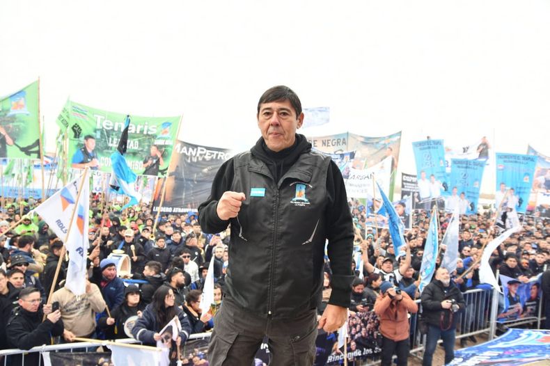 Marcelo Rucci, jefe del influyente Sindicato de Petróleo y Gas Privado de Río Negro, Neuquén y La Pampa.