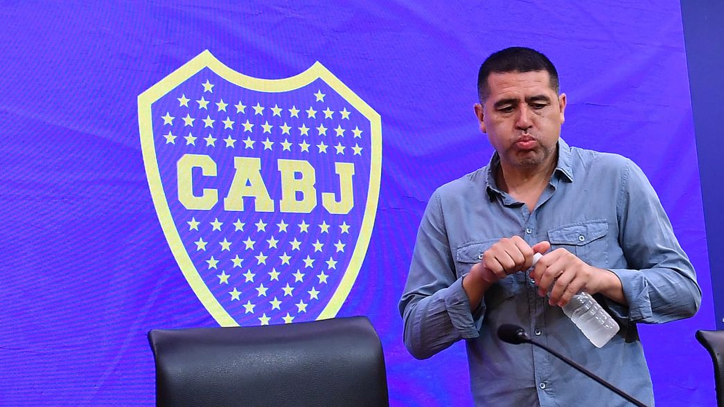 Juan Román Riquelme, presidente de Boca Juniors.
