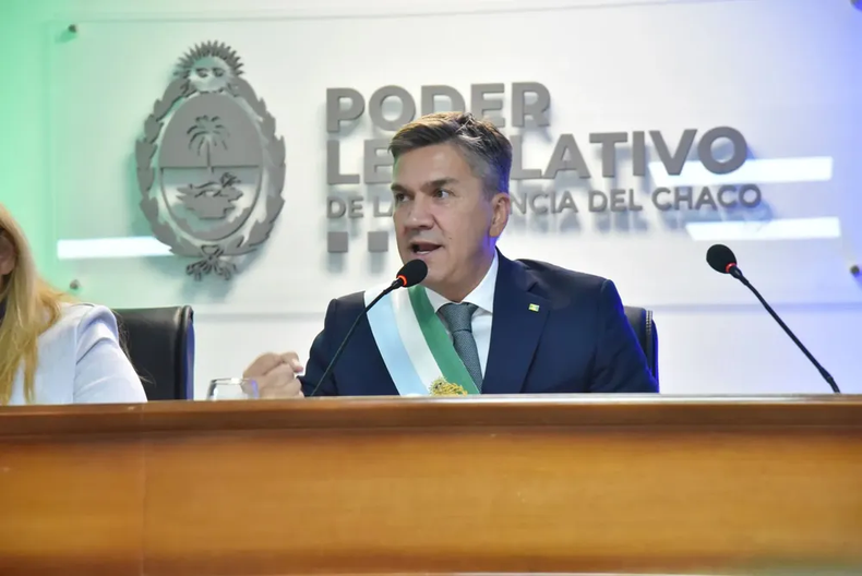 El gobernador de Chaco, Leandro Zdero, se jactó de que terminó con los piquetes en su provincia.
