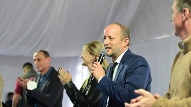 guino al campo: insaurralde inauguro el mercado agroganadero de canuelas