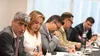 Juan Pablo Quinteros, Myrian Prunotto y legisladores de Córdoba