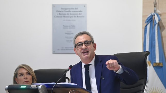 Con un discurso encendido, Pablo Javkin ponderó resultados en seguridad sin cantar victoria y eligió rival Con un discurso encendido, Pablo Javkin ponderó resultados en seguridad sin cantar victoria y eligió rival