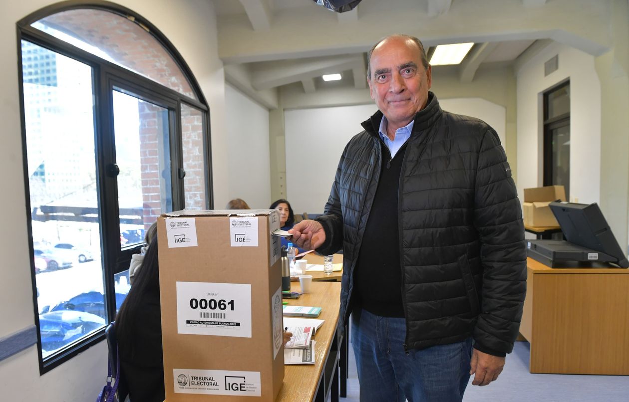 Guillermo Francos, jefe de Gabinete y vocero del triunfalismo oficial.