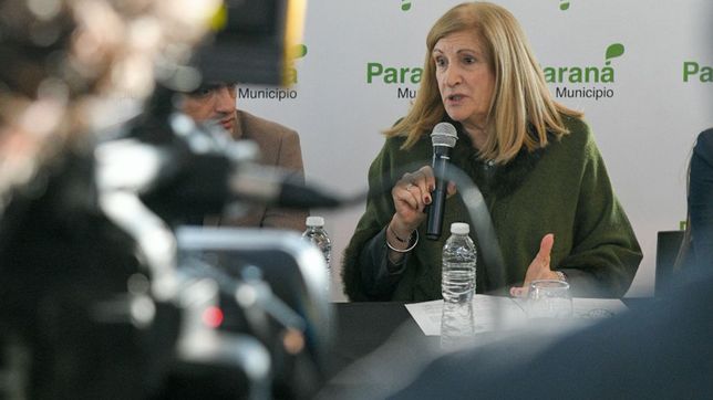 La intendenta de Paraná, Rosario Romero.