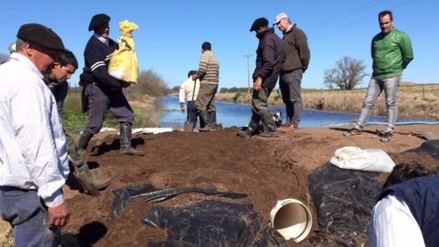 Inundaciones: crecen los cruces entre Daireaux y Trenque Lauquen por las obras