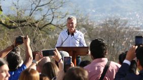 Mauricio Macri volvió al Norte Grande.&nbsp;