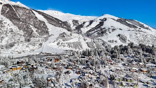 El centro de esquí Cerro Catedral de Bariloche, el más grande Sudamérica.&nbsp;