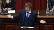 Javier Milei en el Congreso.&nbsp;