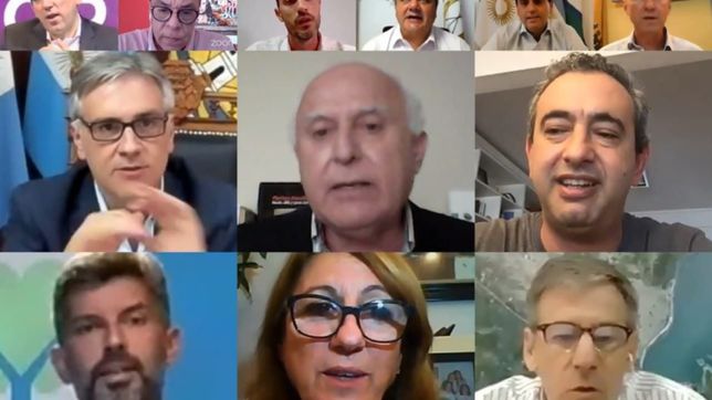 en un foro de ciudades, lifschitz reunio a javkin, jaton y dos pj