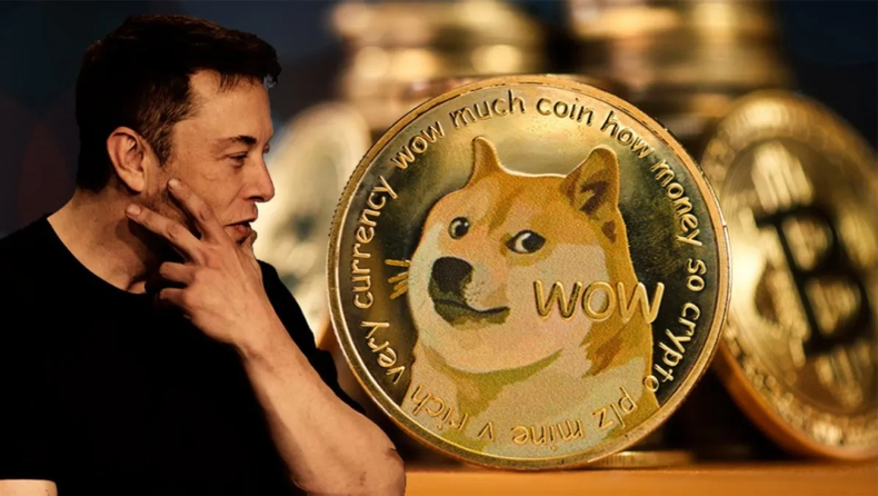 Dogecoin, la memecoin de Elon Musk. Dogecoin, la memecoin de Elon Musk.