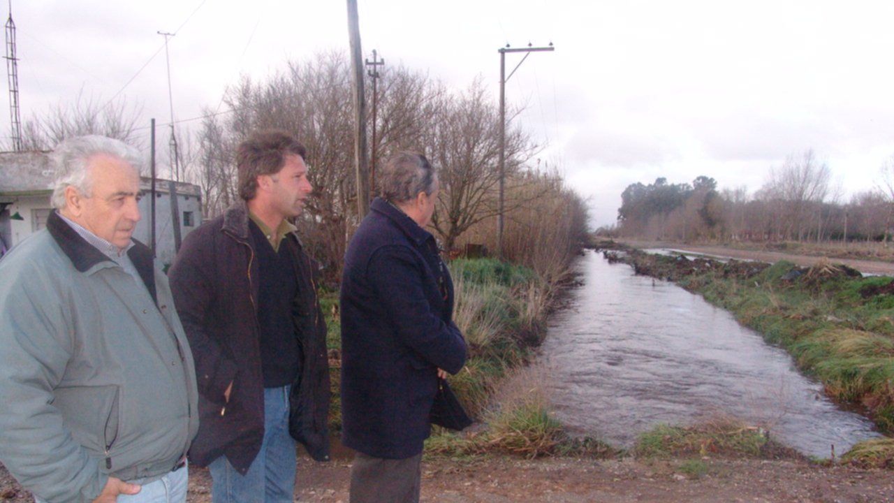 El intendente de Tandil recorrió las áreas afectadas por la lluvias