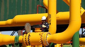 Obras para el gasoducto